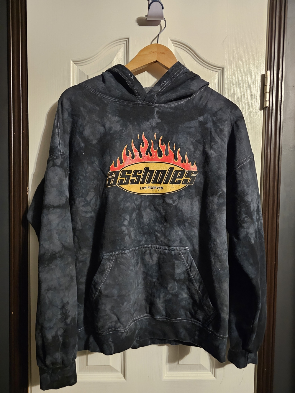 Assholes Live Forever Tie-Dye Hoodie